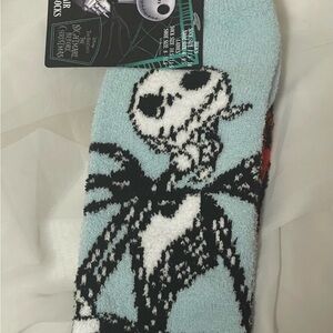 Nightmare Before Christmas Fuzzy Socks